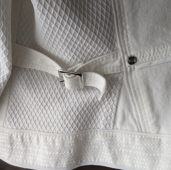 White House Black Market Jacket / Blazer Size 8 White in color - Picture 7 of 15